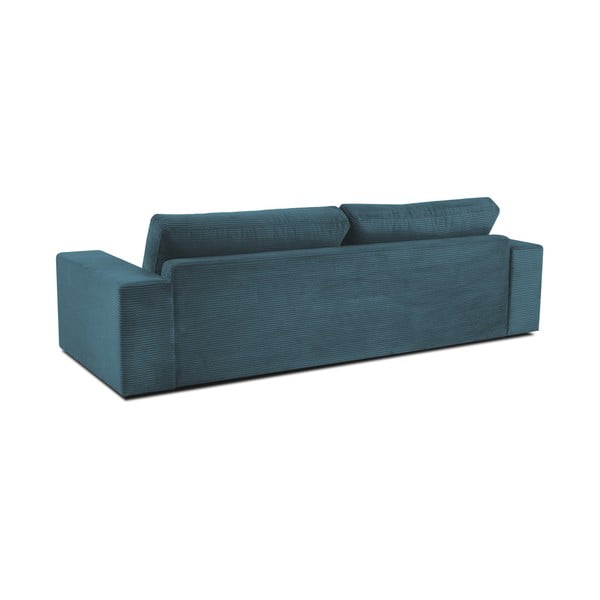 Iš kordinio velveto sulankstoma sofa turkio spalvos 250 cm Donatella – Milo Casa-image-3