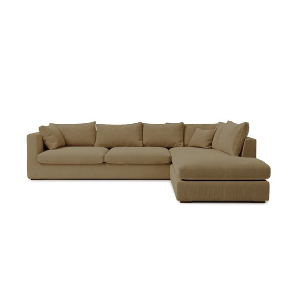 Smėlio spalvos kampinė sofa (dešinysis kampas) Comfy - Scandic