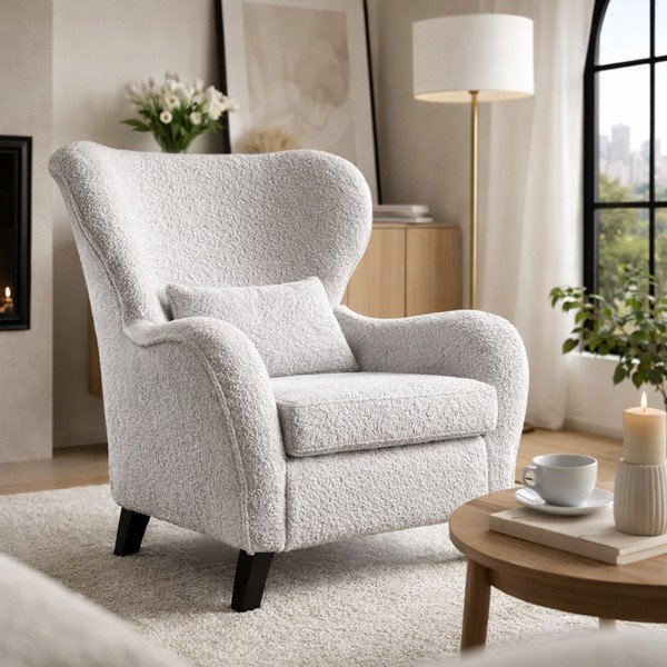 Pilkos spalvos krėslas Miuform Miuf-image-1