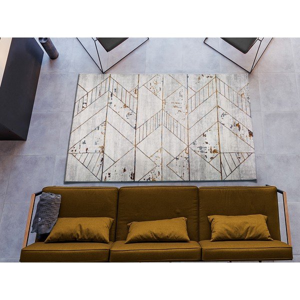 Pilkas kilimas Universal Berlin Pieces, 133 x 190 cm-image-1