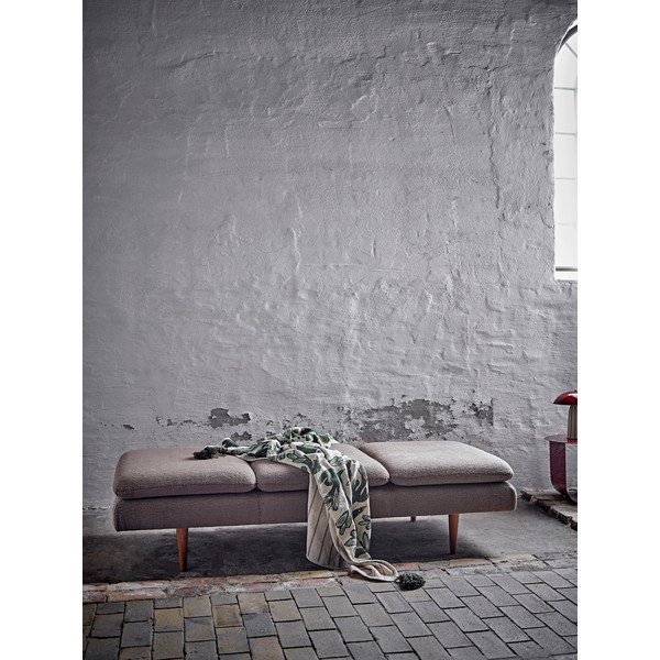 Iš perdirbtos medvilnės antklodė ir pledas 130x160 cm Birdliva – Bloomingville-image-2