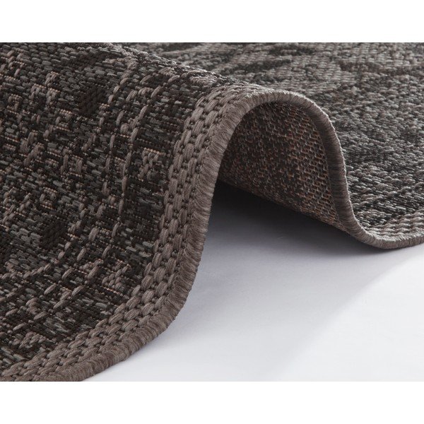 Juodai violetinis lauko kilimas NORTHRUGS Konya, 200 x 290 cm-image-3