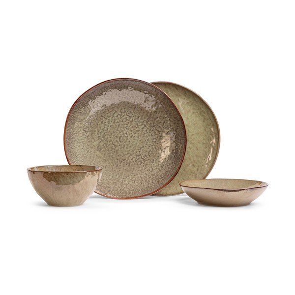 Indų rinkiniai iš molio 16 vnt. Nephrite – Bonami Selection