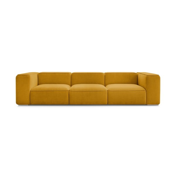 Sofa ochros spalvos 345 cm Zephyr – Bobochic Paris