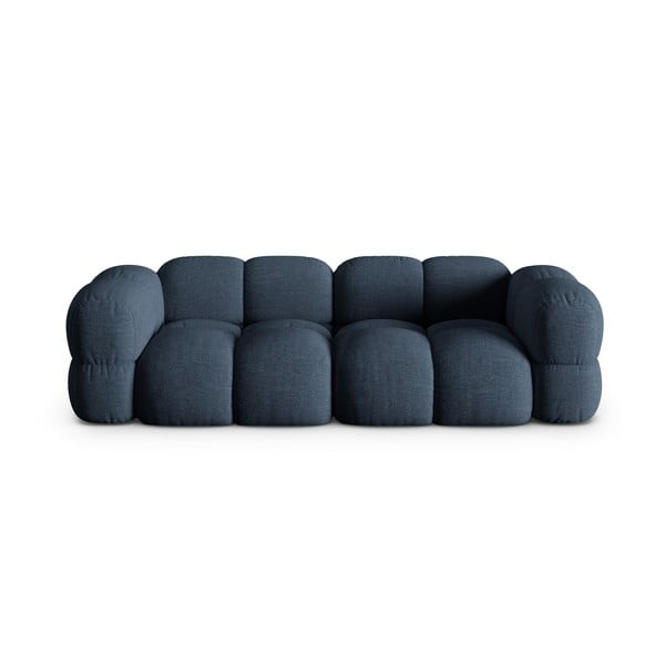 Tamsiai mėlynos spalvos sofa 250 cm Loretto – Cosmopolitan Design