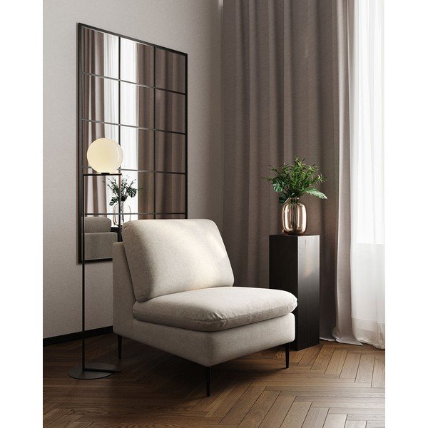 Krėslas kreminės spalvos Moilo – MESONICA-image-1