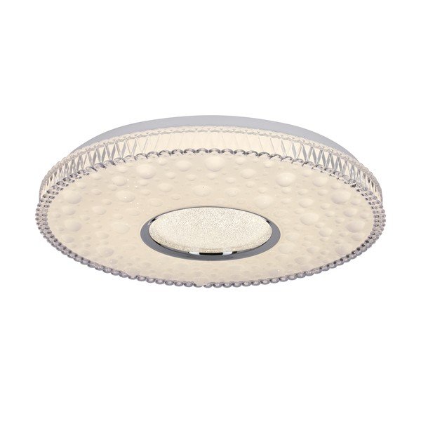 Baltos spalvos lubinis šviestuvas LED 38x38 cm Bubbles – Candellux Lighting-image-1