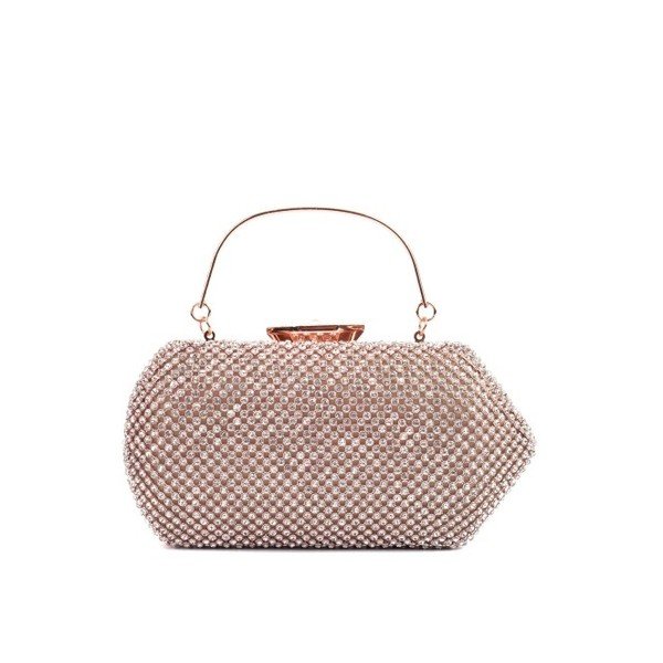 Rožinė rankinė Isabella Rhea Turina Šampanas-image-3