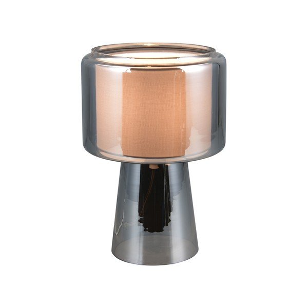 Pilkos spalvos stalinis šviestuvas (aukštis 29 cm) Rocka – Trio-image-3