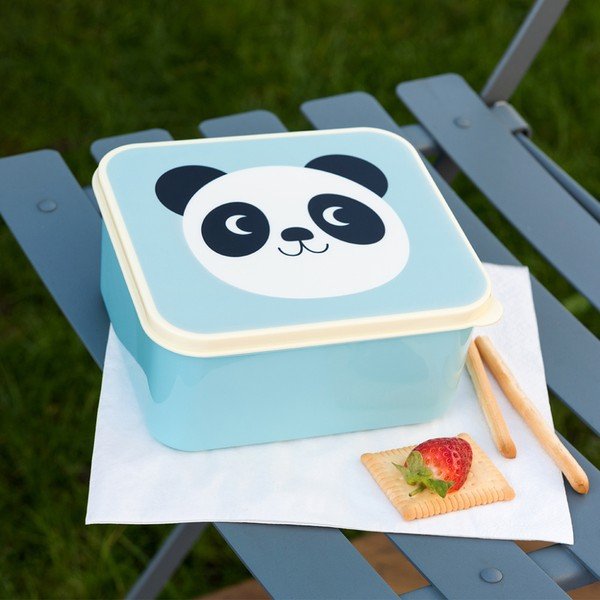 Mėlyna pietų dėžutė Rex London Miko The Panda-image-1