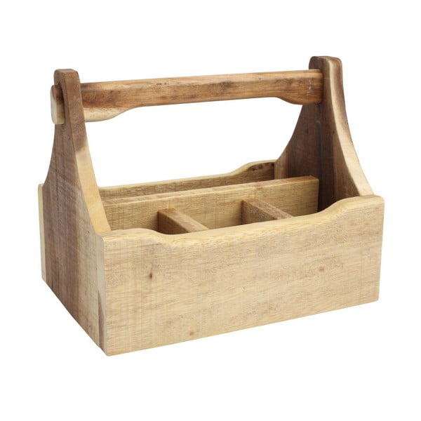 "T&G Woodware Nordic Natural Caddy" akacijos medienos dėklas
