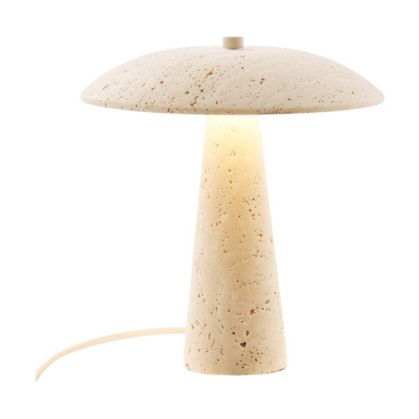Smėlio spalvos iš akmens stalinis šviestuvas LED (aukštis 25,5 cm) Consett – House Nordic-image-3