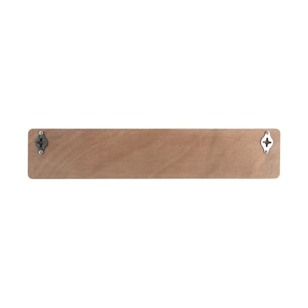 Juodos spalvos sieninė lentyna 60 cm Rizar  – PT LIVING-image-3