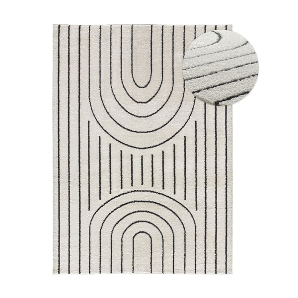 Kilimas kreminės spalvos 120x170 cm Blanche – Universal