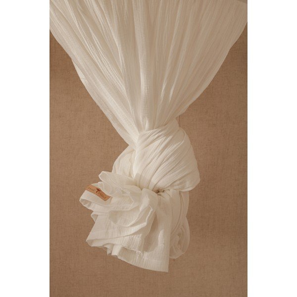 Baltos medvilnės baldakimas Cream - Moi Mili-image-2