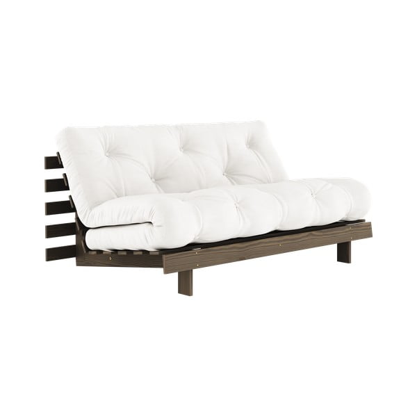 Sulankstoma sofa baltos spalvos 160 cm Roots – Karup Design
