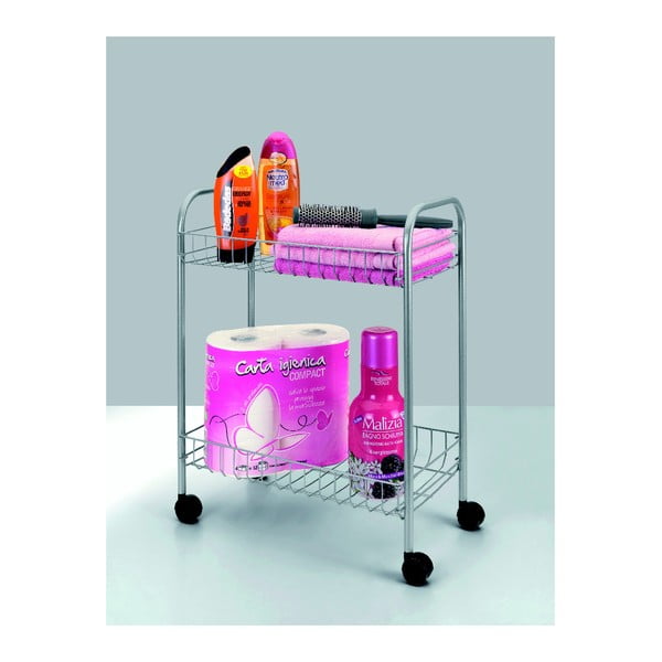 Mobili dviejų aukštų lentyna Metaltex Greg, ilgis 41 cm-image-3