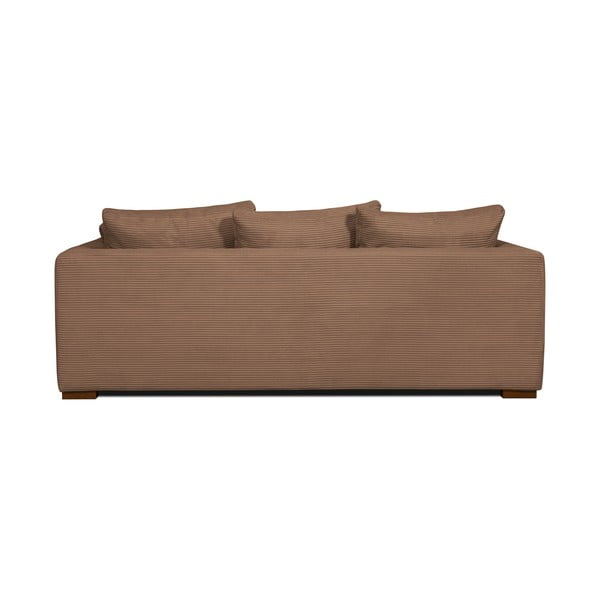 Sofa iš kordinio velveto šviesiai rudos spalvos 175 cm Comfy – Scandic-image-3