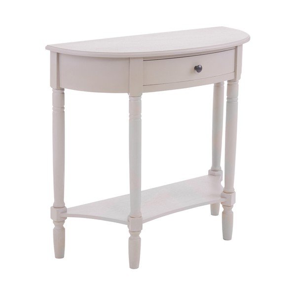 Pilkos spalvos iš pušies masyvo konsolinis staliukas 33x81 cm Heritage – Premier Housewares
