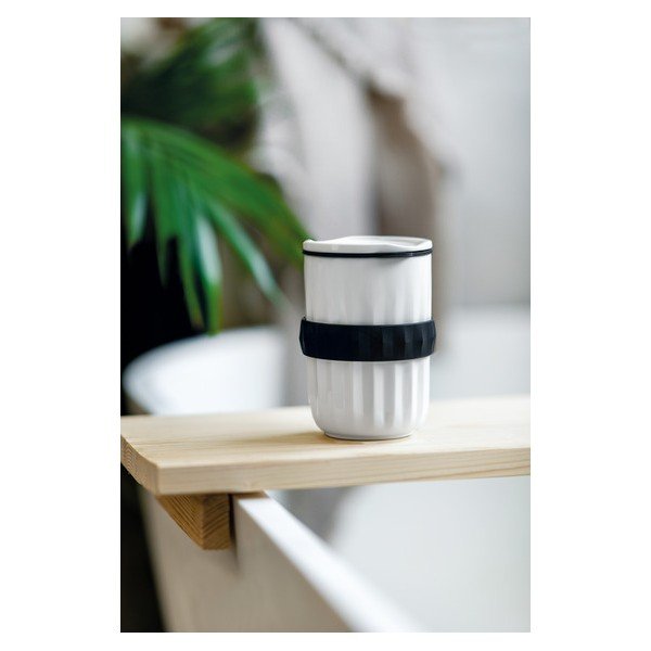 Balto stiklo kelioninis termopuodelis Villeroy & Boch Like To Go & To Stay, 450 ml-image-1