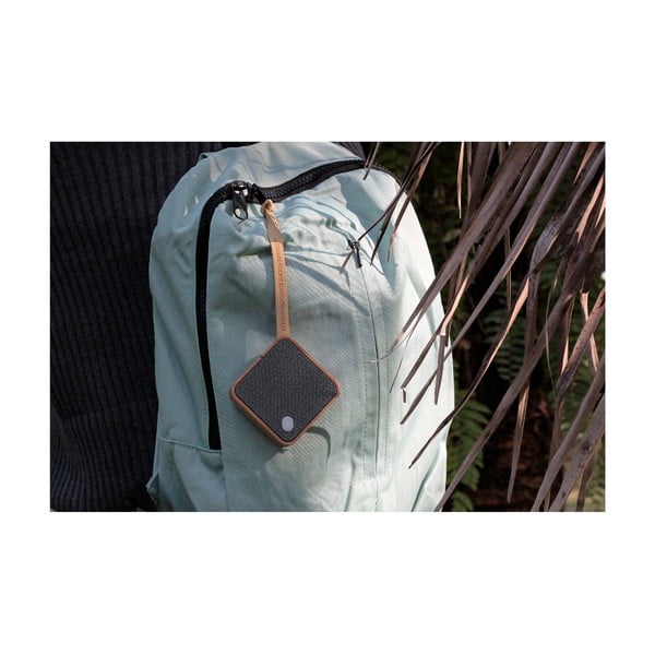 Tamsiai ruda juoda Bluetooth kolonėlė Gingko Square-image-2