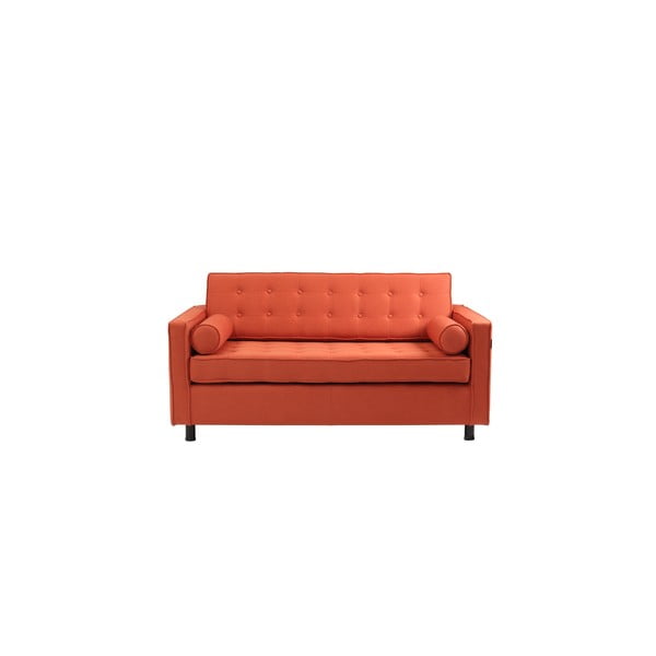 Oranžinė sofa lova Individualizuota forma Topicc