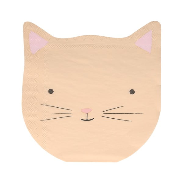 Iš popieriaus servetėlės 16 vnt. Cat – Meri Meri-image-4
