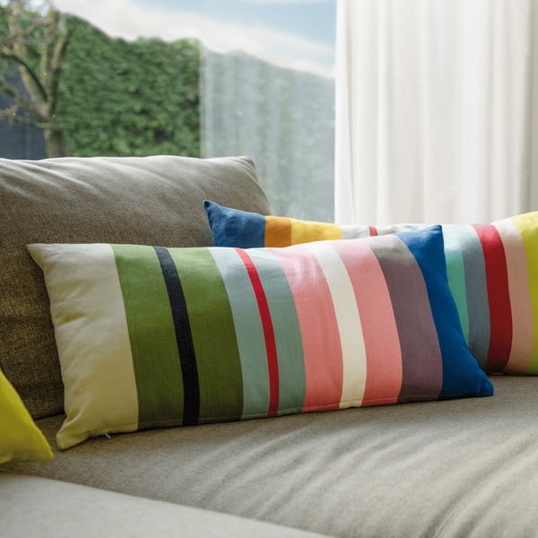 Medvilninė dekoratyvinė pagalvėlė Remember Stripes Nepalas, 60 x 30 cm-image-1