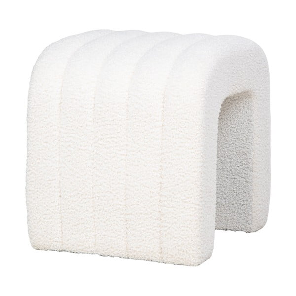 Iš boucle pufas baltos spalvos Colma – House Nordic-image-2