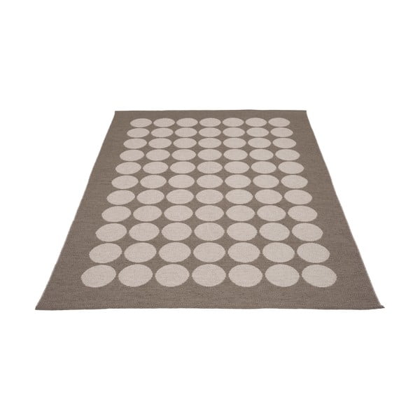 Rudos spalvos/smėlio spalvos lauko ir vidaus kilimas 180x260 cm Hugo Walnut Linen – Pappelina