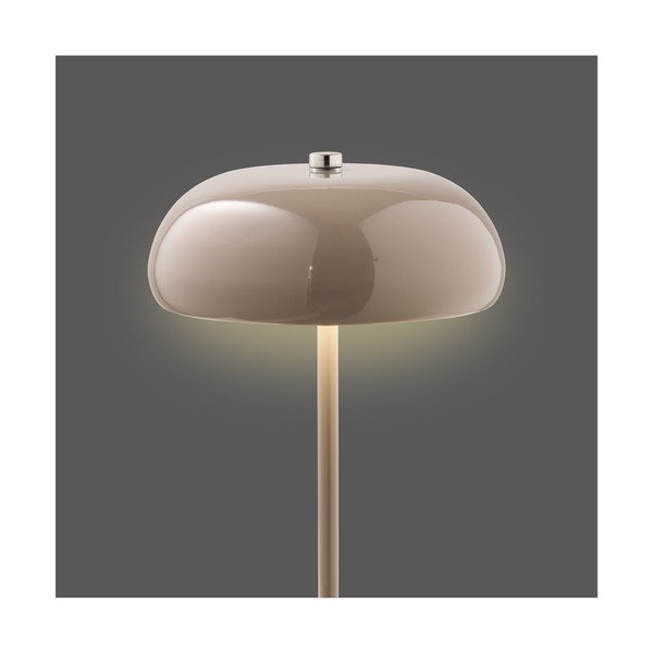 Taupe spalvos iš metalo stalinis šviestuvas LED (aukštis 23 cm) Margate – House Nordic-image-3