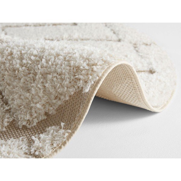 Kreminis kilimas Mint Rugs Handira, ⌀ 160 cm-image-1