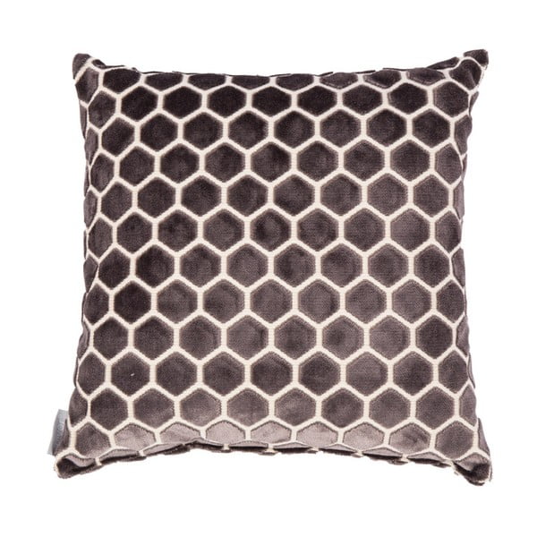 Tamsiai pilka pagalvėlė su užpildu Zuiver Monty, 45 x 45 cm