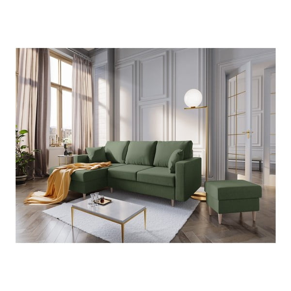 Žalias pufas Mazzini Sofas Aubrieta, 60 x 45 cm-image-4