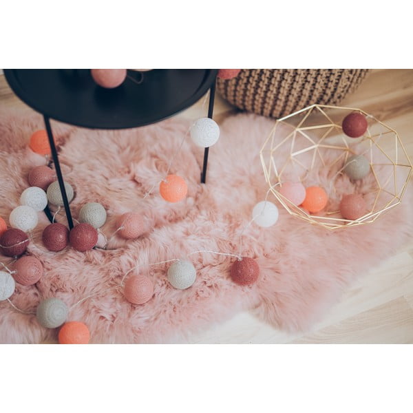 Smėlio spalvos LED lempučių girlianda LUKKA, 30 lempučių-image-2