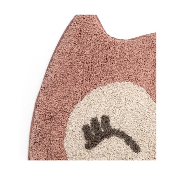 Vaikiškas kilimas rožinės spalvos 90x115 cm Little Pepa – Nattiot-image-4