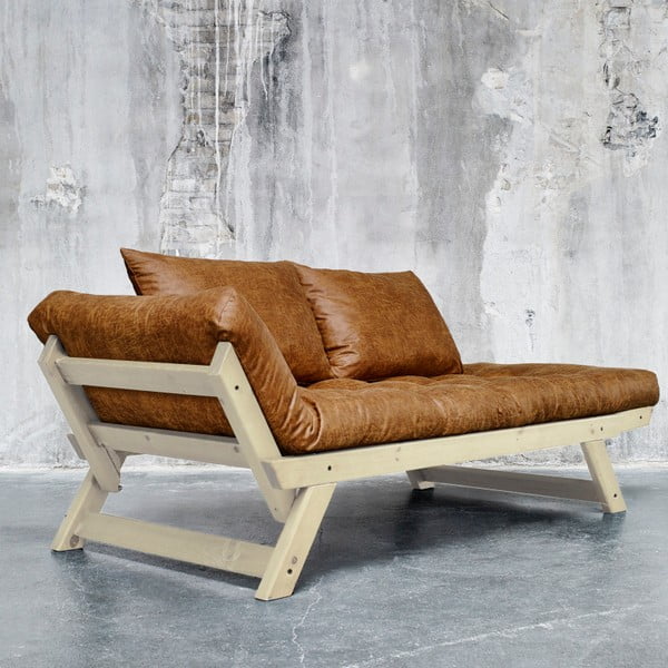 Sofa "Karup Vintage Bebop Natural/Cognac-image-3