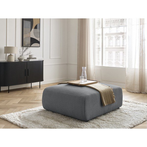 Tamsiai pilkos spalvos modulinė taburetė Jana – Bobochic Paris-image-3