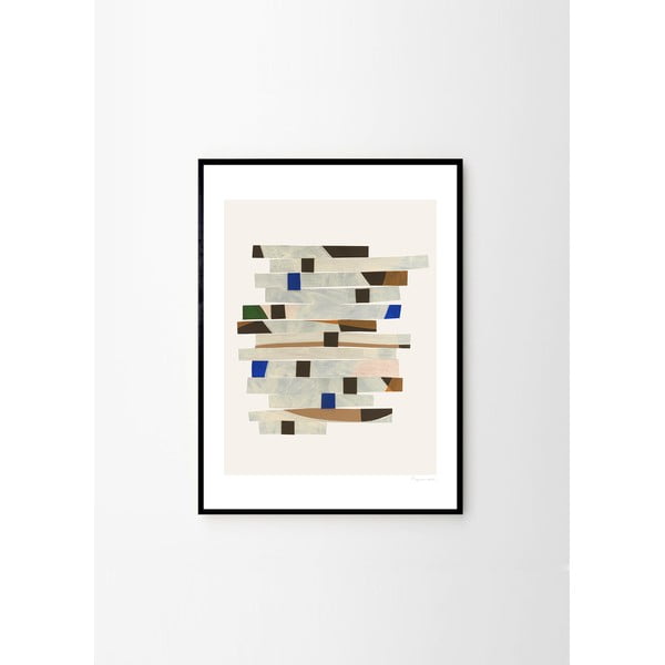 Plakatas 50x70 cm Cut up Stripes – Berit Mogensen Lopez – The Poster Club-image-2