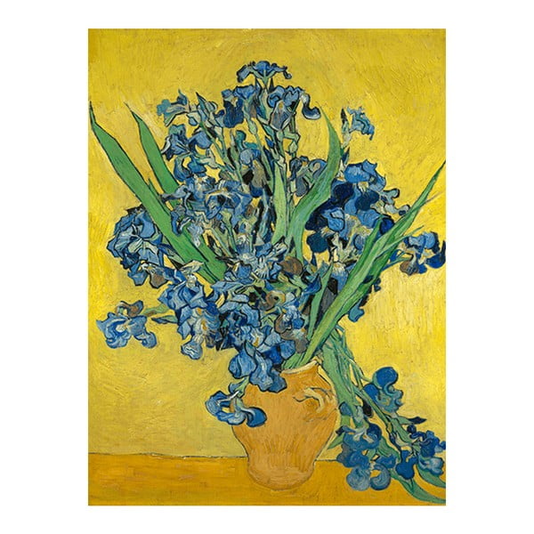Vincent van Gogh reprodukcija Irises, 60 x 45 cm