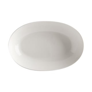 Balta porcelianinė gili lėkštė Maxwell & Williams Basic, 30 x 20 cm