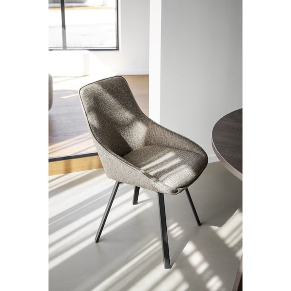 Valgomojo kėdės smėlio spalvos 2 vnt. Alison – Rowico-image-2