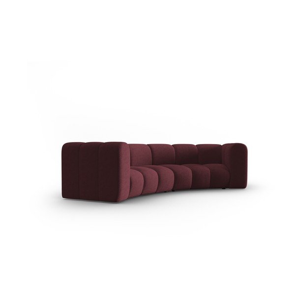 Sofa bordo spalvos 322 cm Lupine – Micadoni Home-image-2