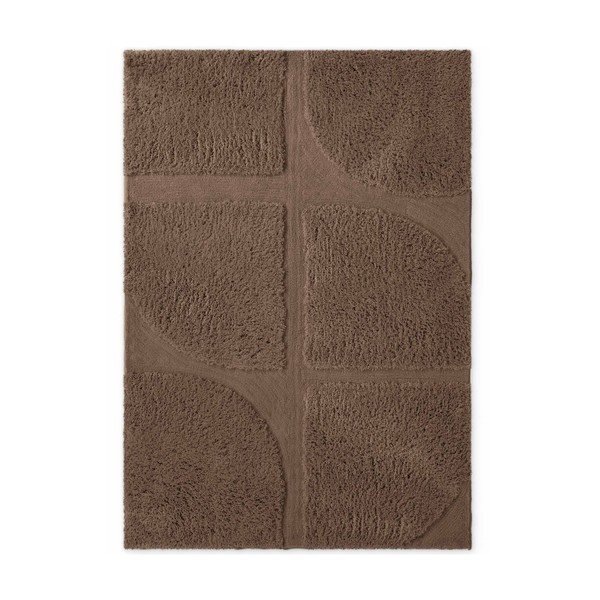 Rankų darbo rudos spalvos kilimas 80x150 cm Lambeth Jasper – Ted Baker