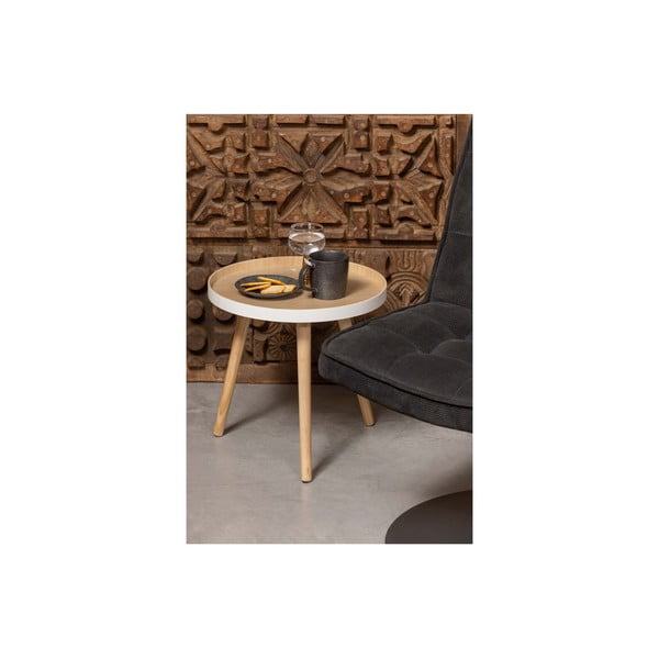 Žurnalinis staliukas su baltomis detalėmis WOOOD Sasha-image-2