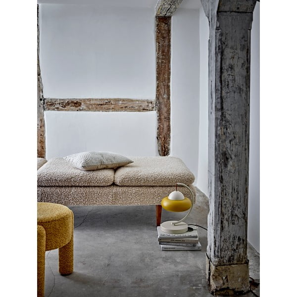 Ochros spalvos iš audinio taburetė Bruno – Bloomingville-image-3