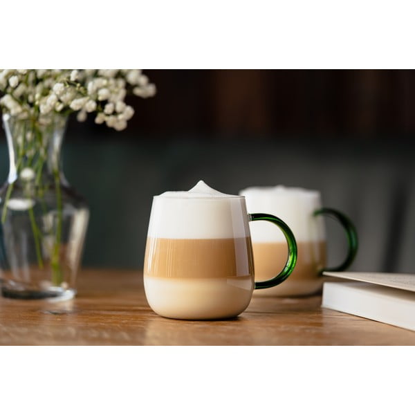 Puodeliai 2 vnt. kapučino 400 ml Bolla – Vialli Design-image-1