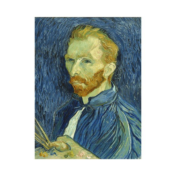 Vincentas van Goghas - Autoportretas, 60x45 cm