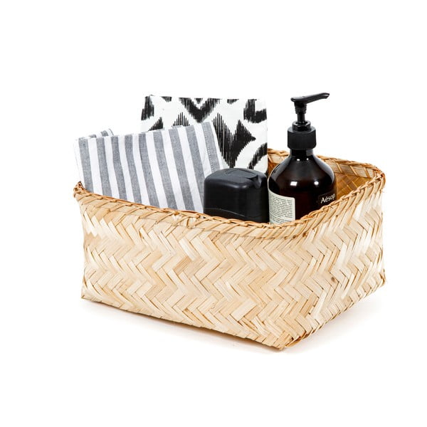 Bambukinis krepšys Compactor Halong Basket, 30 x 15 cm-image-3