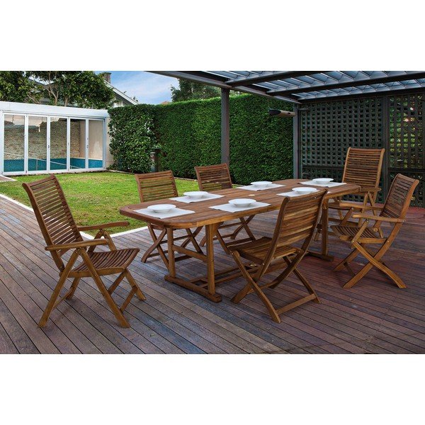 Natūralios spalvos medžio masyvo sodo kėdė Noemi – Bizzotto-image-4